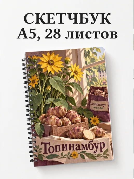 Скетчбук Топинамбур