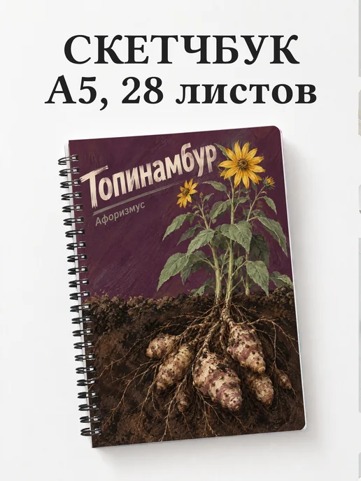Скетчбук Топинамбур