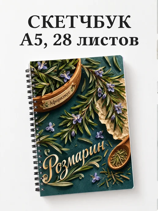 Скетчбук Розмарин