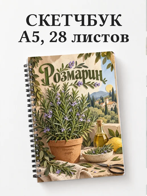 Скетчбук Розмарин