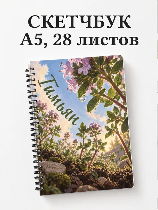 Скетчбук Тимьян