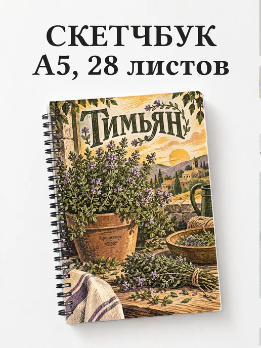 Скетчбук Тимьян