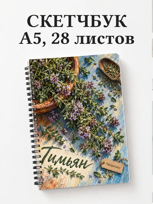 Скетчбук Тимьян