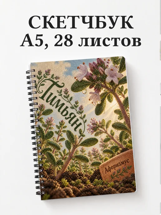 Скетчбук Тимьян