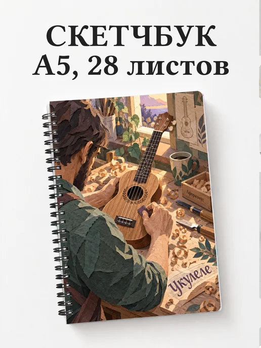Скетчбук Укулеле