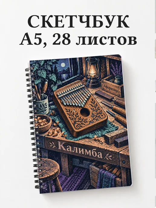 Скетчбук Калимба