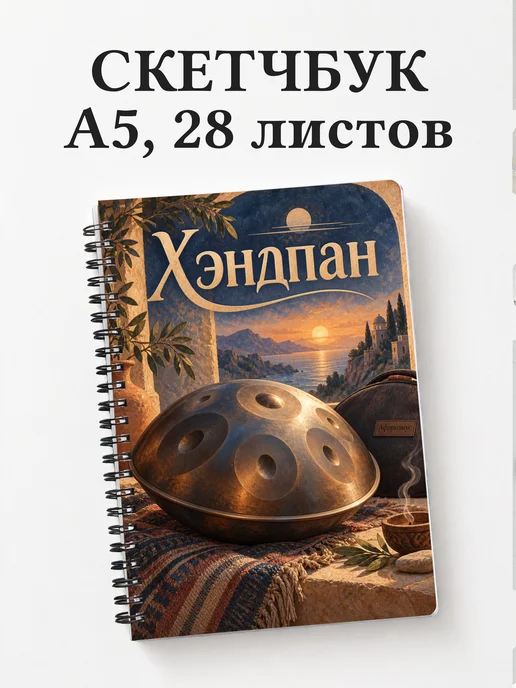 Скетчбук Хэндпан