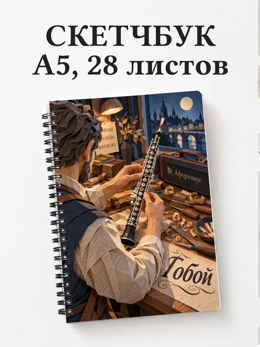 Скетчбук Гобой