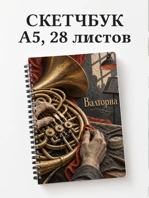 Скетчбук Валторна