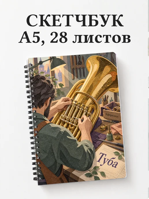 Скетчбук Туба