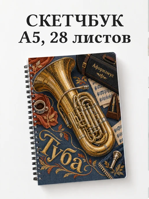 Скетчбук Туба