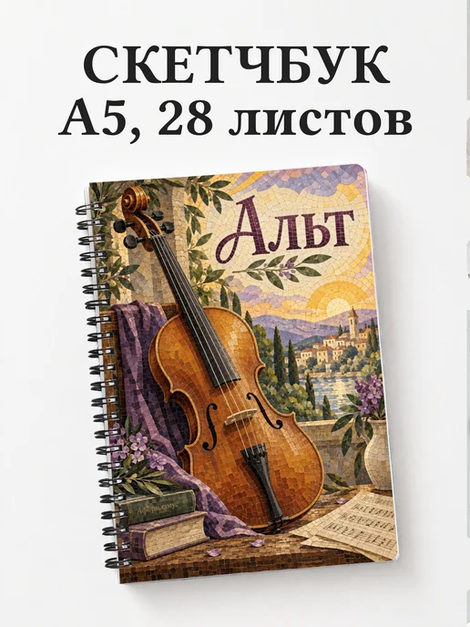Скетчбук Альт