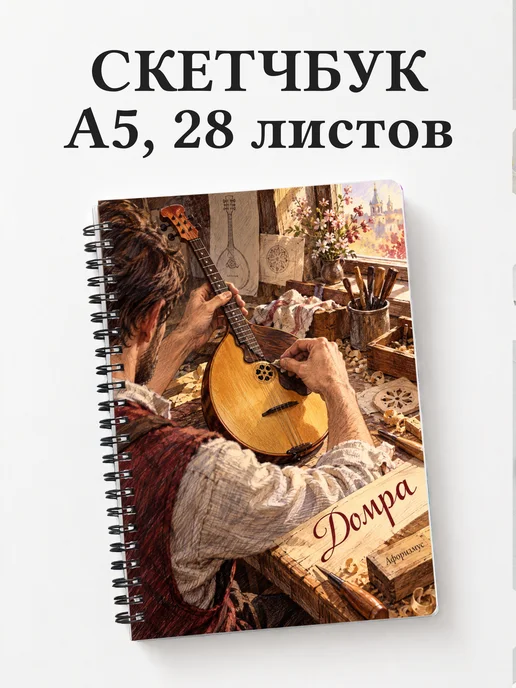 Скетчбук Домра