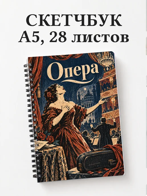 Скетчбук Опера