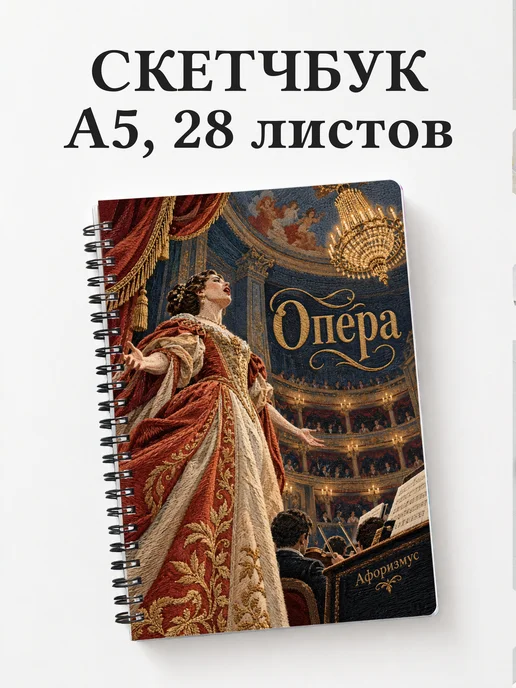 Скетчбук Опера
