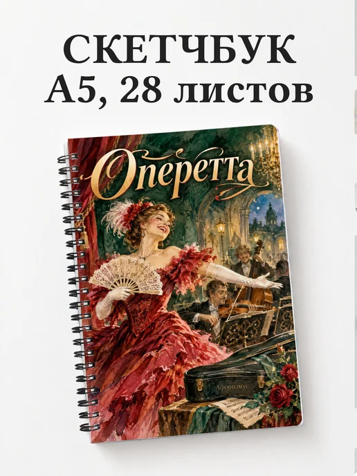 Скетчбук Оперетта