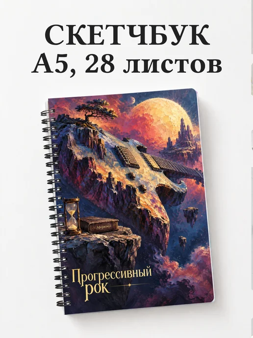Скетчбук Прогрессивный рок