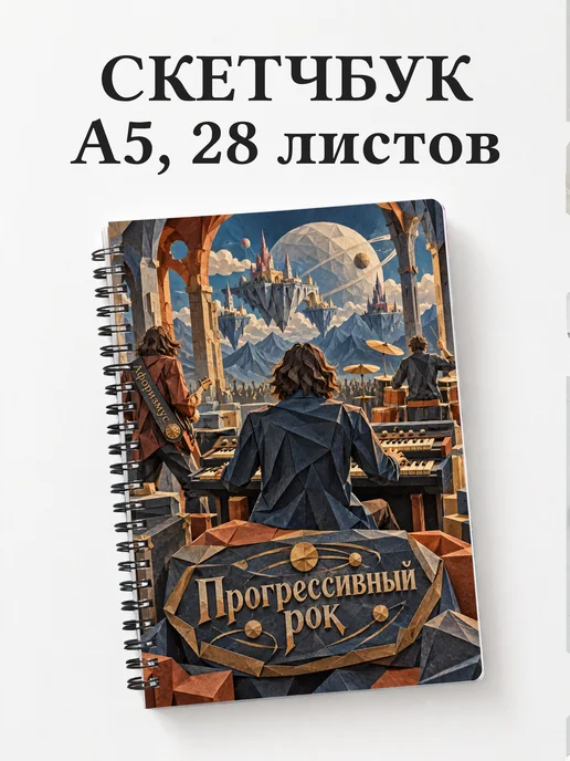 Скетчбук Прогрессивный рок