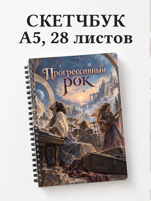 Скетчбук Прогрессивный рок