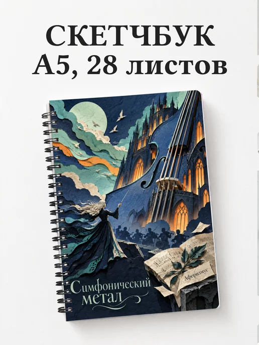 Скетчбук Симфонический метал