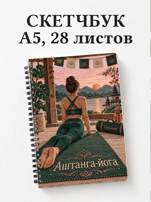 Скетчбук Аштанга-йога