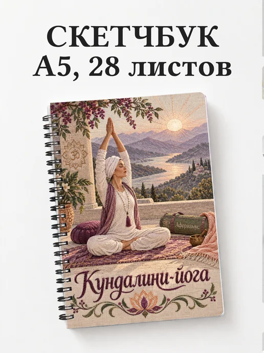 Скетчбук Кундалини-йога