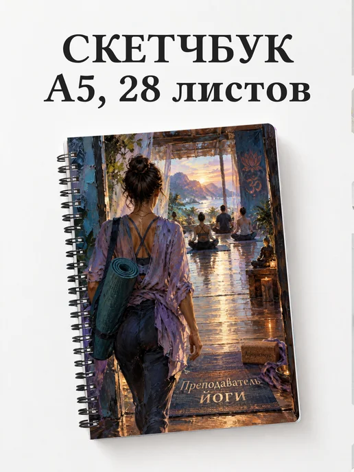 Скетчбук преподавателя йоги