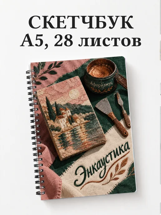 Скетчбук Энкаустика