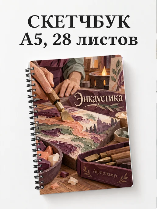 Скетчбук Энкаустика