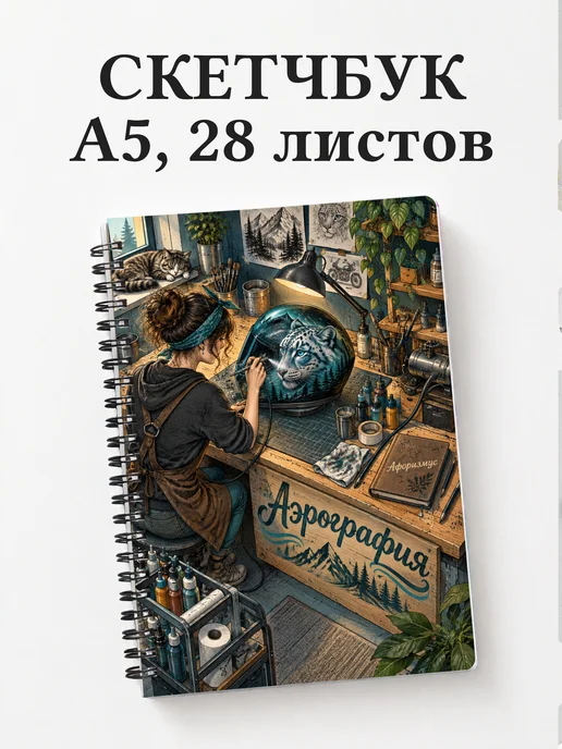 Скетчбук Аэрография