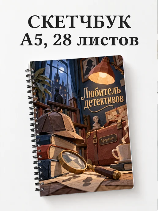 Скетчбук любителя детективов