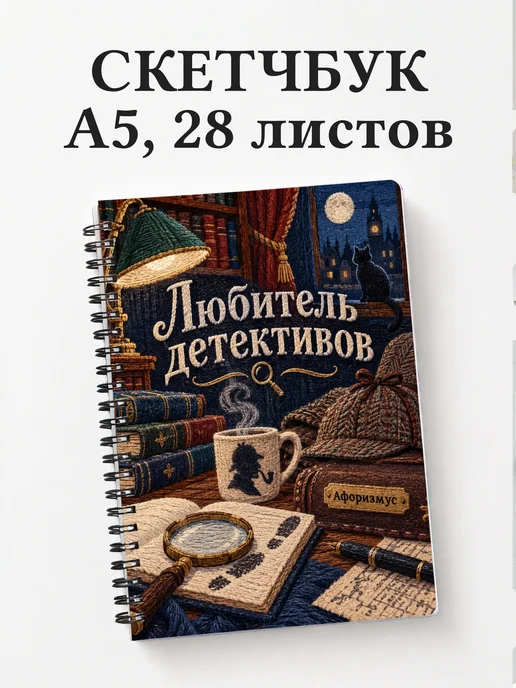 Скетчбук любителя детективов