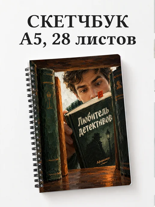 Скетчбук любителя детективов