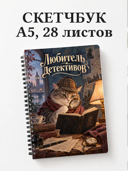 Скетчбук любителя детективов