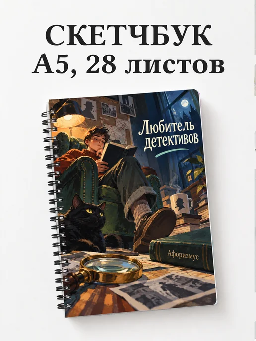 Скетчбук любителя детективов