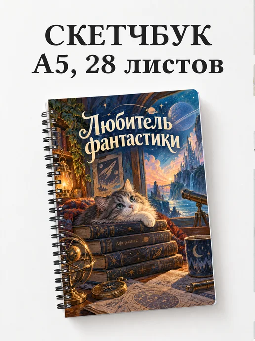 Скетчбук любителя фантастики