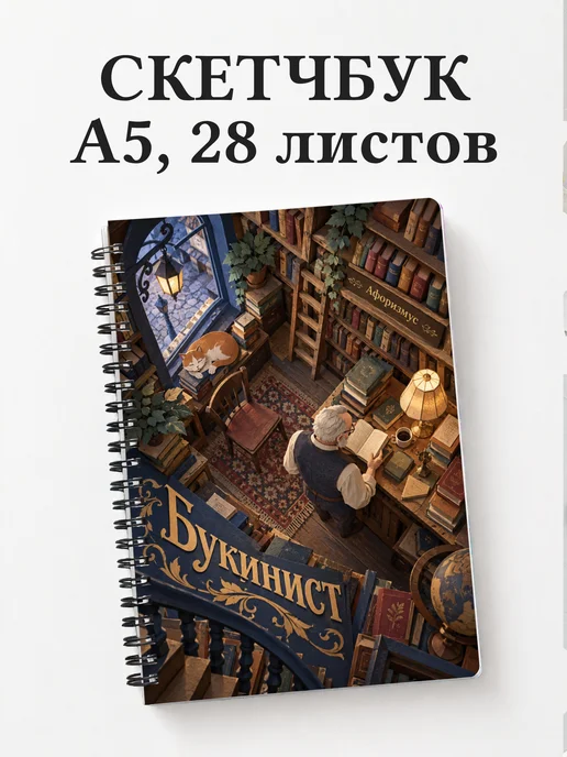 Скетчбук букиниста