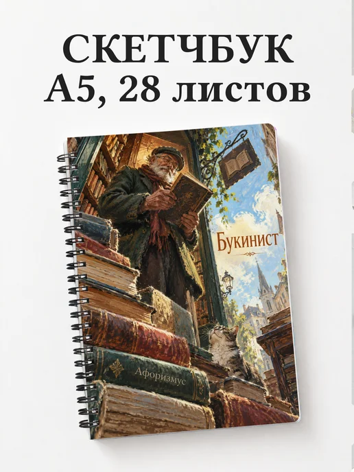 Скетчбук букиниста