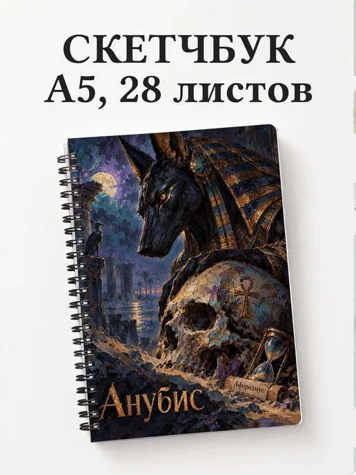 Скетчбук Анубис