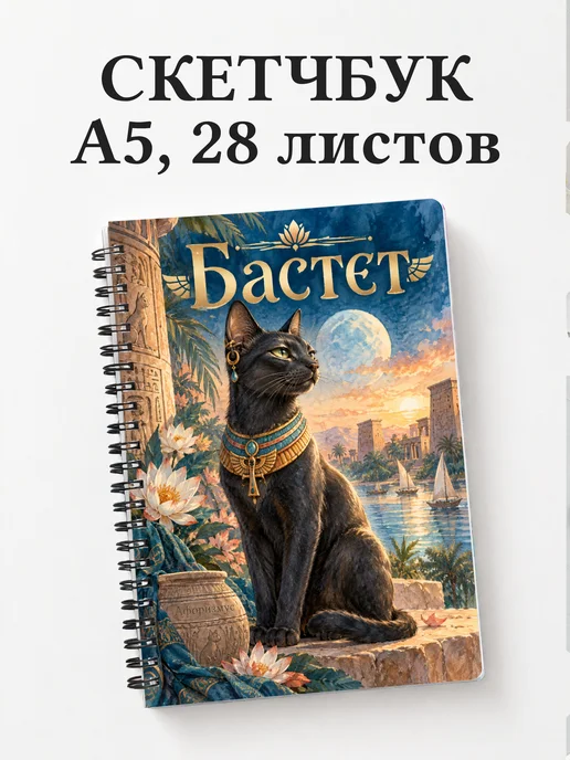 Скетчбук Бастет
