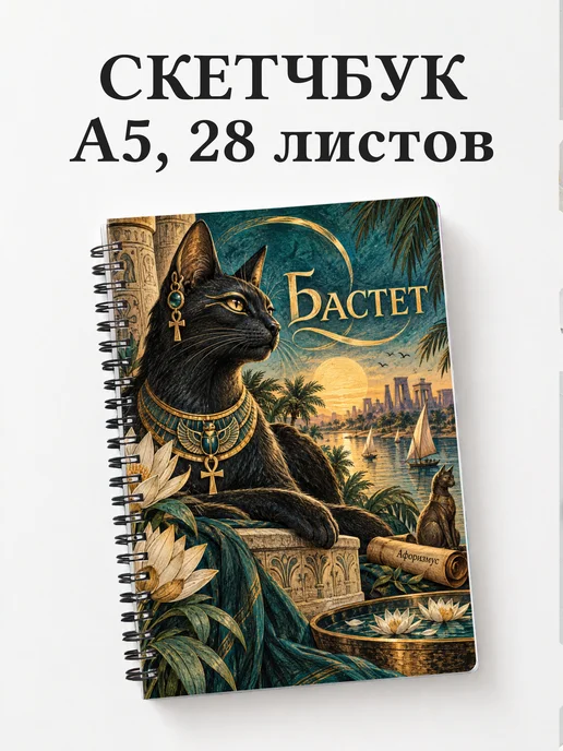 Скетчбук Бастет