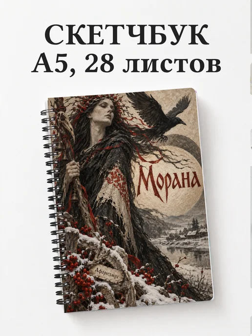 Скетчбук Морана