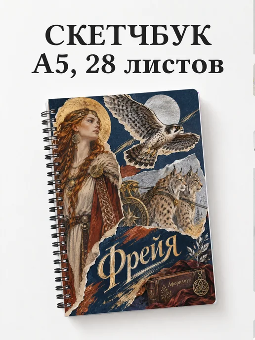Скетчбук Фрейя