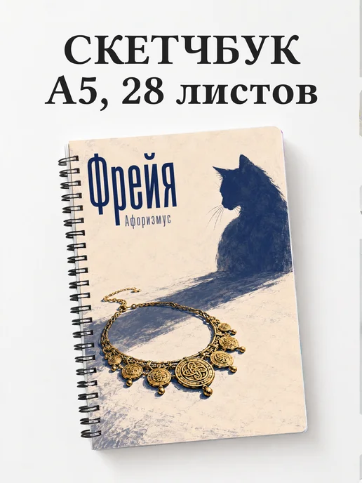 Скетчбук Фрейя