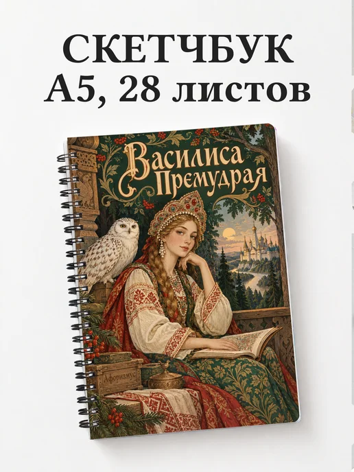 Скетчбук Василиса Премудрая