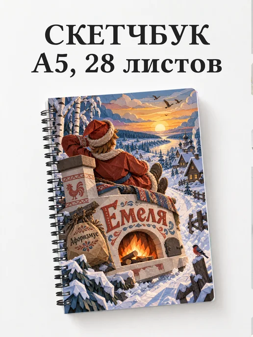 Скетчбук Емеля