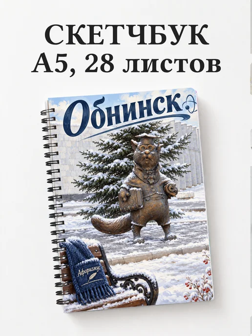 Скетчбук Обнинск