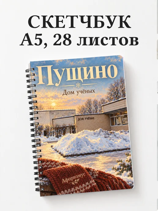 Скетчбук Пущино