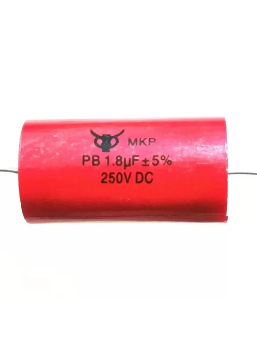 Нет бренда 5 шт. плёночные конденсаторы 1UF 250V Red, 5 шт, фото 2