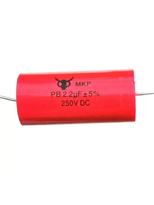 Нет бренда 5 шт. плёночные конденсаторы 1UF 250V Red, 5 шт, фото 5